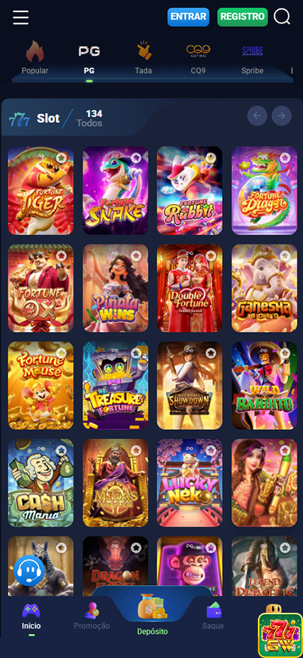 Prêmios Jogos gw777.com